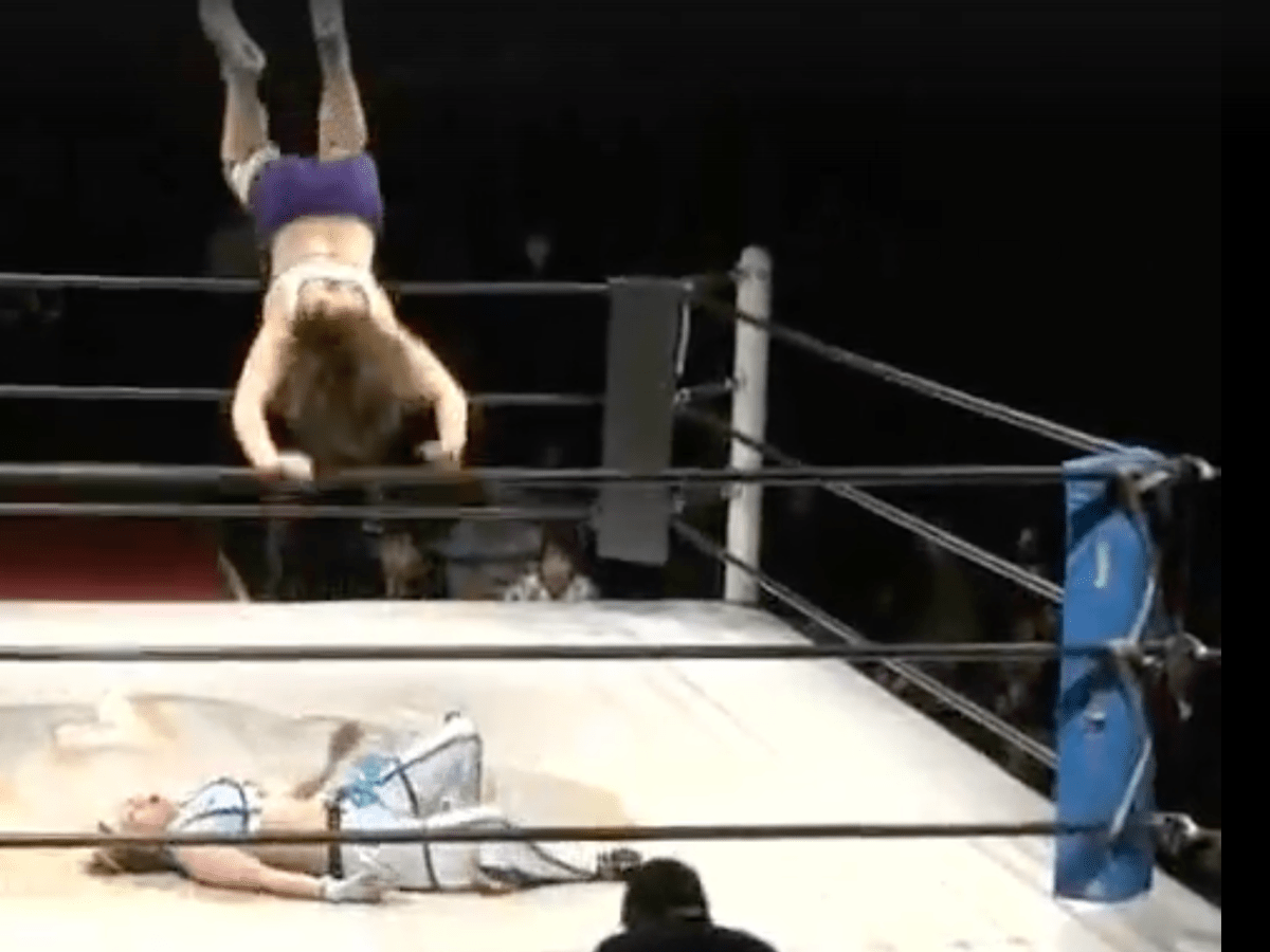 Io Shirai & Koguma vs. Kairi Hojo & Mayu Iwatani (Stardom Grow Up Stars&nbsp;2015)